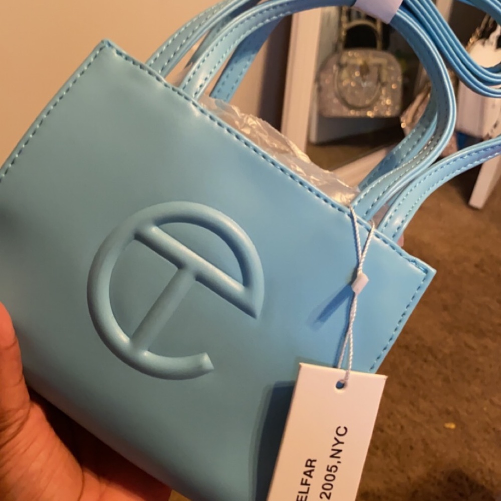 Small Pool Blue Telfar